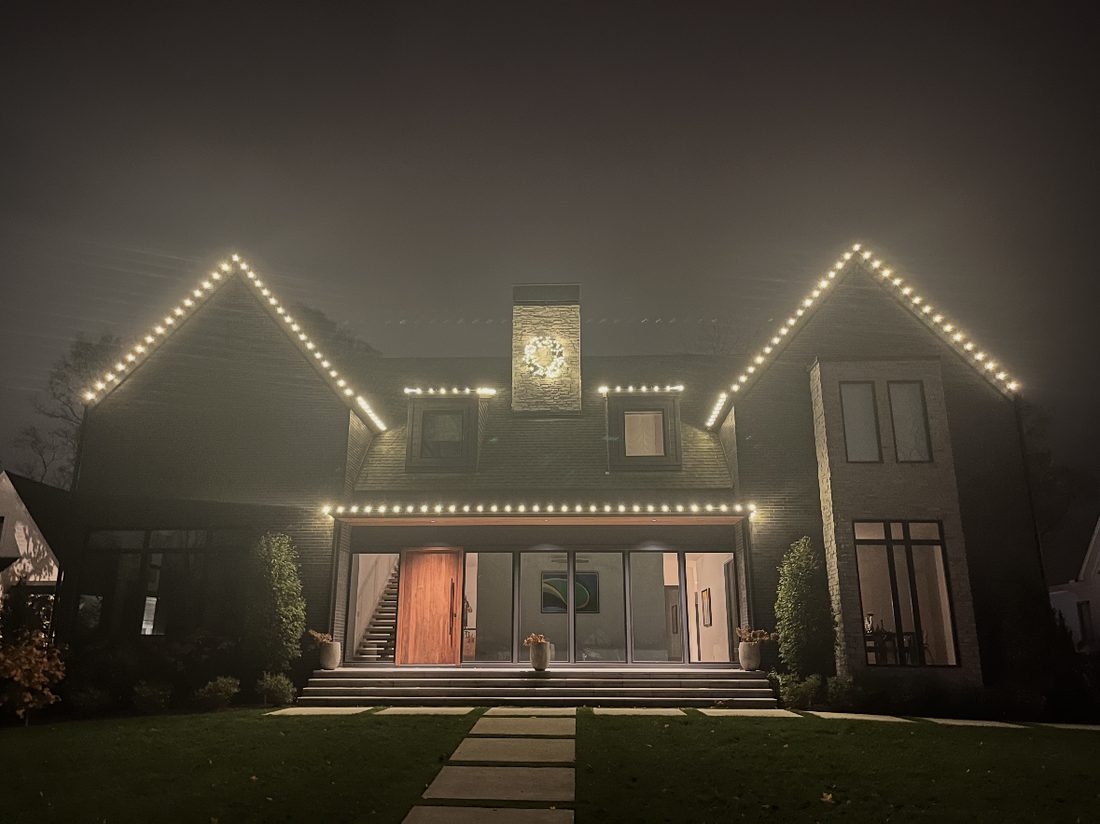 Christmas Light Installation by Bryan Lawn Care in Nashville, TN