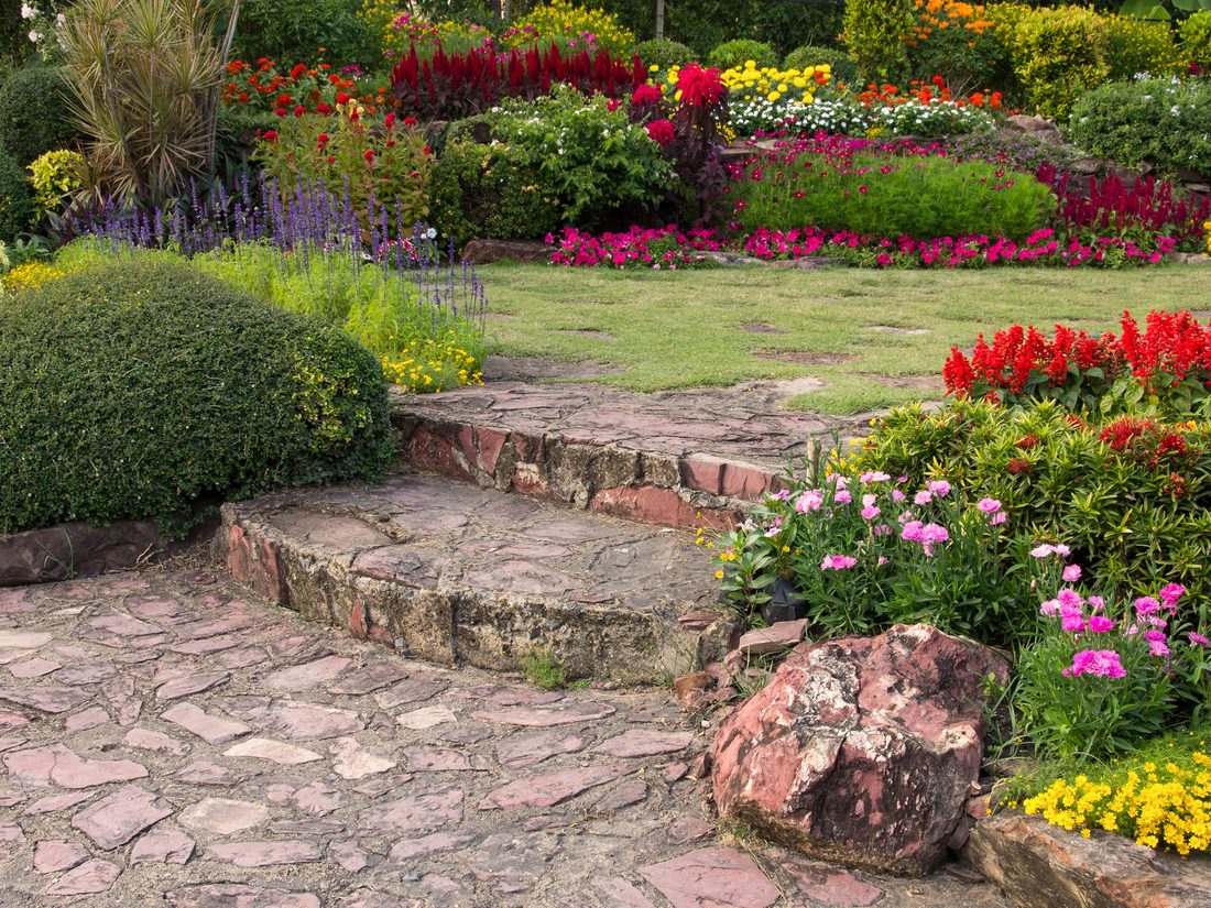 Landscaping finished result