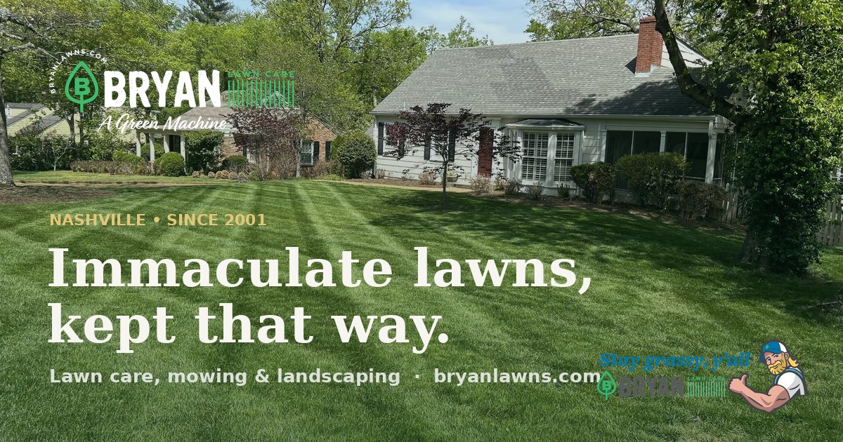 Bryan Lawn Care cover